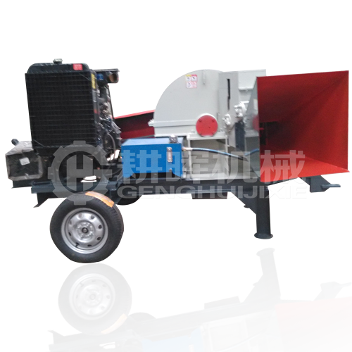 5CM以內(nèi)細(xì)料專用食用菌鋸末機(jī)GH800移動(dòng)碎枝木削機(jī)